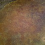 Hand Marbleized Floor - Detail