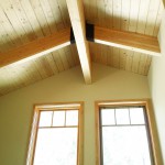 Tongue and Groove Ceilings, Beams, Clear Coat Window Package
